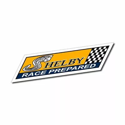 Shelby Racing Sticker / Decal - Hot Rat Rod V8 Vintage Old School Race Car • $10.50