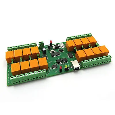 £89.97 • Buy USB 16 Channel Relay Module,Board For Home Automation - 12V