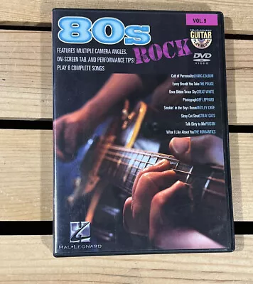 80's Rock: Volume 9 (DVD) Hal Leonard Guitar Lesson • $12.99