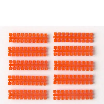 Straight Stripes 10 PC Orange Ministeck 32607 999152 • $3.70