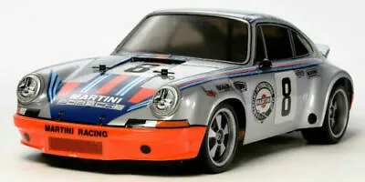 TAMIYA RC 58571 Porche Carrera RSR Martini TT-02 4WD 1:10 Assembly Kit - NO ESC • £124.95