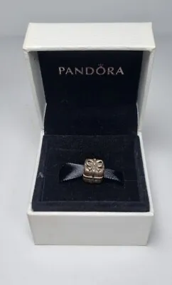 Pandora Christmas Present Gift Box Charm Sterling Silver ALE S925 • £14.99