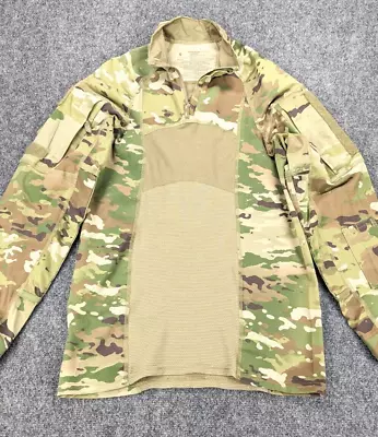 Advanced Combat Shirt Size Small Flame Resistant Long Sleeve Camouflage Army • $23.88