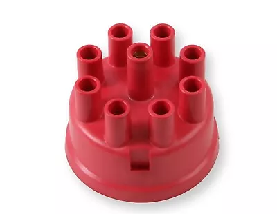 Mallory Red Distributor Cap 8-Cylinder Socket Style Fits 23 24 25 26 27 37 • $36.64