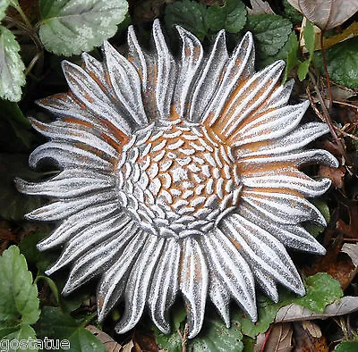 Plastic Sunflower Mold Plaster Cement Resin Wax Clay Casting Mould  6  X 1/3  • $23