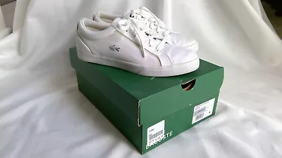 Lacoste Sneaker 'Lenglen 216' White Women's US6 In Box Casual Shoe At 50% • $72.33