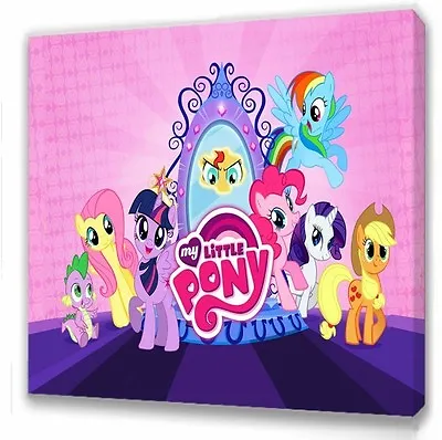 My Little Pony III Kids Bedroom Canvas Picture • £7.49