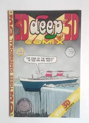 3d Deep  Comix  Fine Underground Comic Adults Only 1970 No Glasses • £5