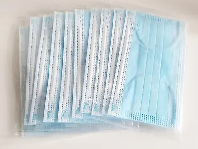 10x TYPE IIR 3ply Individually Wrapped Disposable Surgical Mask • £3.90