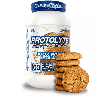 ProtoLyte® 100% Whey Protein Isolate 1.6lb - Snickerdoodle • $49.99