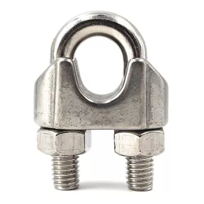 Laureola 1/16 (M2) Stainless Steel Wire Rope Clamp Clip Grade 304 • $115