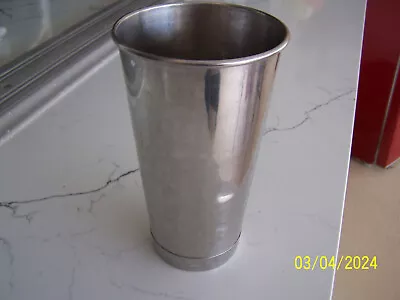 Vintage Malt Mixer Stainless Steel Cup..............wow • $13.25