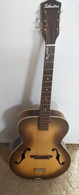 $150 • Buy Vintage N2 Silvertone Archtop Guitar