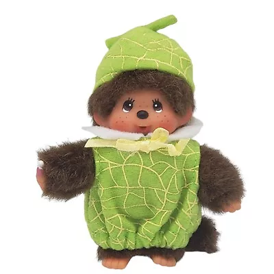 MONCHHICHI Sekiguchi Monkey Mellon Fruit Monchichi YAMANASHI LIMITED ED KEYCHAIN • $36.99