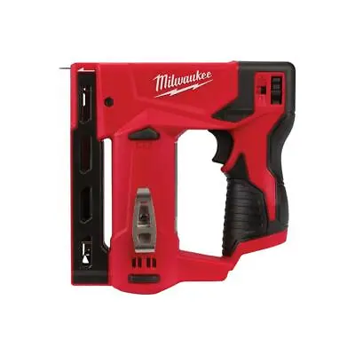 Milwaukee M12 12-Volt Lithium-Ion Cordless 3/8 In. Crown Stapler (Tool-Only) • $74