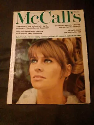 November 1966 MCCALL'S MAGAZINE - VINTAGE ISSUE (Food & Fashion) FASHION SPREAD • $8