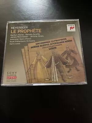 Meyerbeer: Le Prophete / Marilyn Horne / Renata Scotto (3 CDs SONY 2016) • $30