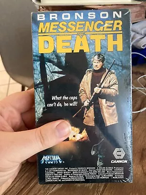 Messenger Of Death (VHS 1990) Charles Brosnan-John Ireland-SEALED-SP Mode HTF • $10