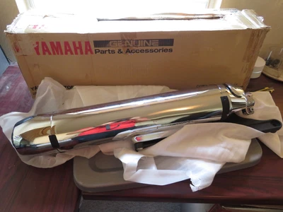 $529.99 • Buy NOS Yamaha XVS950 950 VSTAR 2009-2017 Genuine OEM Muffler Exhaust 5S7-14710-00