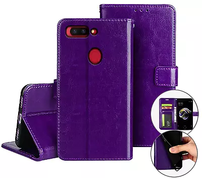 Oppo R11s Fine Leather Wallet Case Id Cash Compartment • $7.50