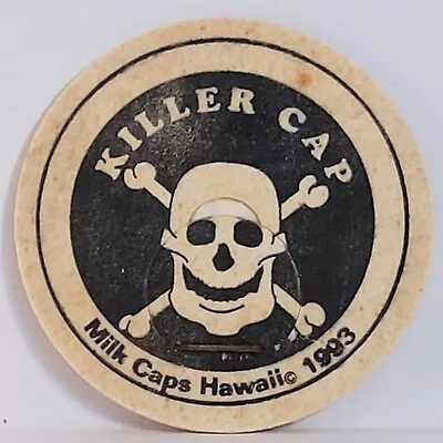 Vintage Pog * Milk Caps Hawaii 1993 Killer Caps * Bin43 • $0.72