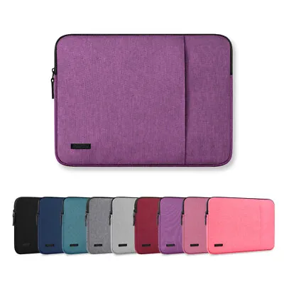 10  11  13  14  15.6  16  Laptop Sleeve Bag Case For Lenovo Microsoft HP DELL • £5.99