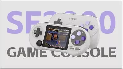 SF2000 3-inch IPS Handheld Game Console Built-in 6000 Games Retro Games FC/SFC++ • $27.99