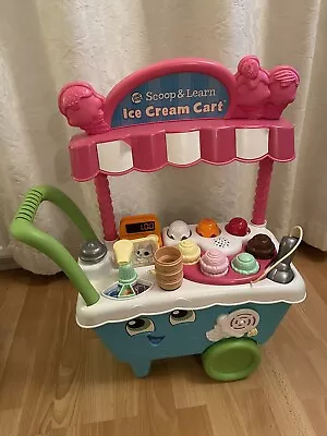 LeapFrog Scoop & Learn Ice Cream Cart Used In Good Condition • £9.99