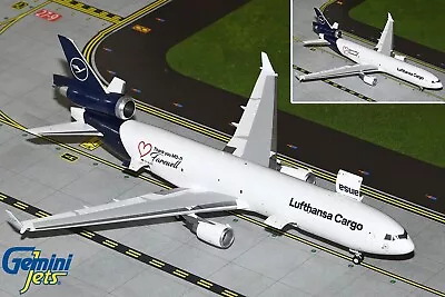 Lufthansa Cargo MD-11F D-ALCC Farewell GeminiJets G2DLH1179 Scale 1:200 • $141.56