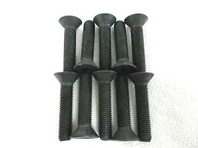 5/16-24 X 1-1/2  Flat Head Hex Socket Cap Screws Alloy Black Steel - 10 Pcs • $10.25