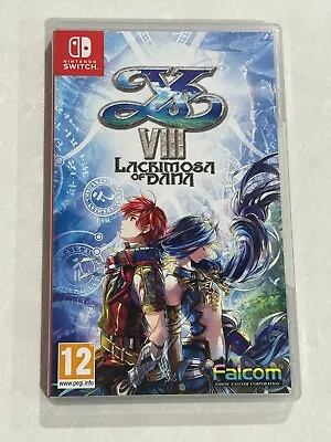 Ys VIII: Lacrimosa Of Dana Nintendo Switch — Very Good Condition  • $83