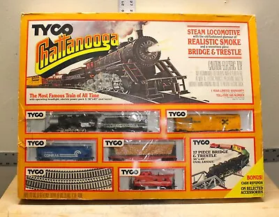 Rare Vintage TYCO Chattanooga Train Set Bridge Trestle HO Scale 1985 #7416 • $124.99