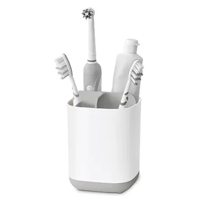 Joseph Joseph EasyStore Paste/Toothbrush Caddy Bathroom Storage Organiser Grey • $31.95