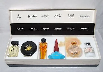 Vintage Set Of 6 Miniature Perfume Boxed • $34.95