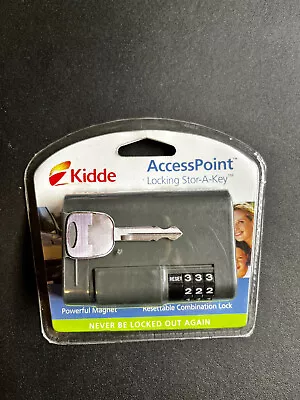 KIDDE SAFETY 001844 Lock Magnet Key Case  Gray (Cr) • $10