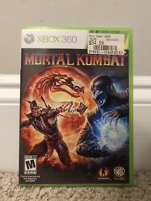 Mortal Kombat (Microsoft Xbox 360 2011) *Code Not Used* • $19.99