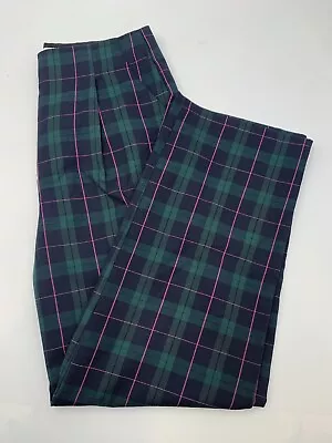 Baird Tartan Ladies Trousers Size 8 • £3.99