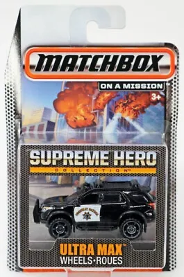Matchbox On A Mission Supreme Hero Ford Explorer California Highway Patrol Ultra • $4.99