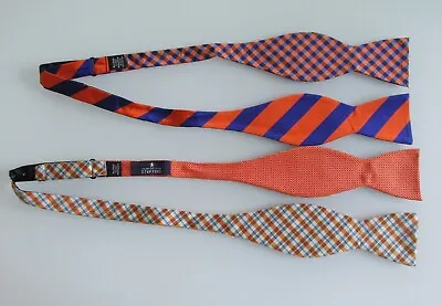 Men's Reversible )Self Tieing Butterfly End Bow Ties (Lot Of 2) • $20