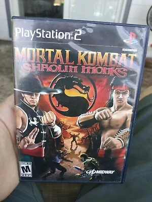Mortal Kombat: Shaolin Monks (Sony PlayStation 2 2005) COMPLETE • $15