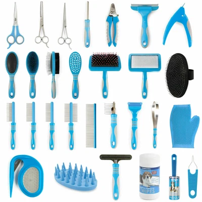 £8.49 • Buy Ancol Dog Grooming Brush Comb Slicker Rake Pads Scissors Nail Files Clippers