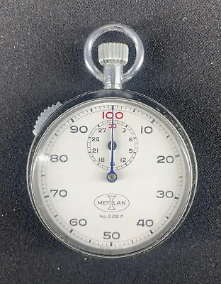 Vintage Meylan Stopwatch 208A - Runs Well! • $22