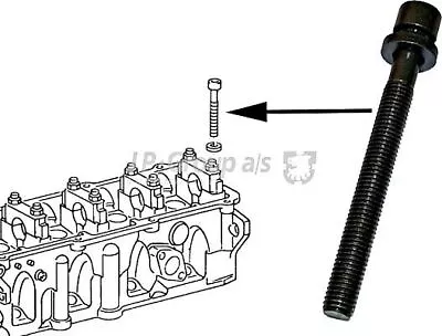 Cylinder Head Screw JP GROUP For VW Audi Seat Volvo Skoda Ford Bora II 74-10 • $15.78