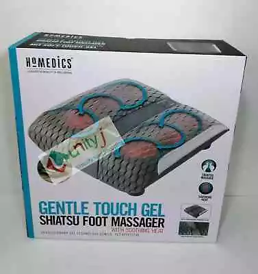 HoMedics Touch Gel Shiatsu Foot Massager With Heat - Deep Kneading Soothing ... • £52.95