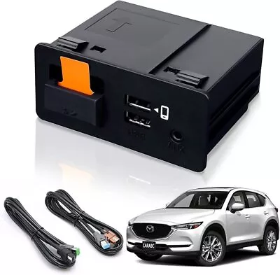 CarPlay Android Auto USB Adapter Car Navigation Box For Mazda 2 3 6 CX30 CX5 CX8 • £85.99