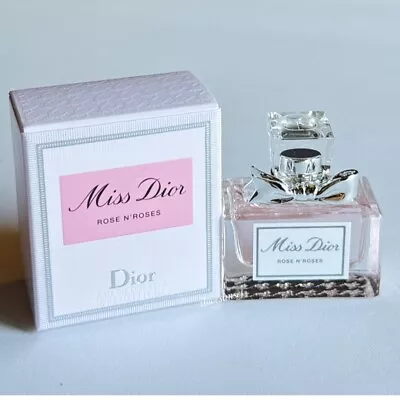 NIB {Dior} Miss Dior Rose N Roses Women's Eau De Toilette Miniature 0.17 Fl Oz • $19.48