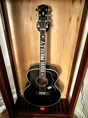 Elvis Presley 1997 Anniversary Gibson J-200  Acoustic Jumbo Guitar Rare #2 Of 2. • $27000