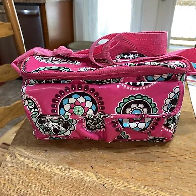 Vera Bradley Insulated Lunch Bag Tote Mini Cooler Cupcakes Pink • $10.35