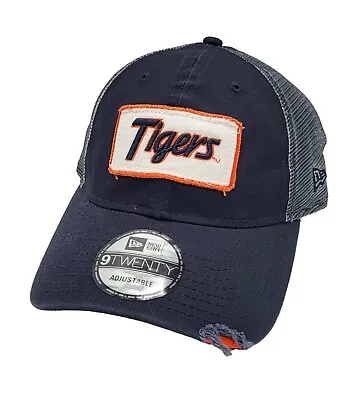 Auburn Tigers New Era 9TWENTY Frayed Patch Trucker Mesh Snapback Hat Cap NEW  • $14.95