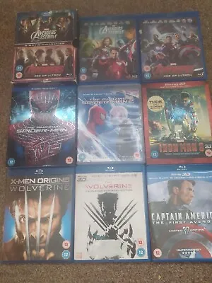 Blu Ray Marvel Bundle Some 3D • £14.99